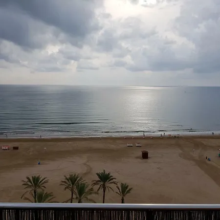 Apartamento De Lujo En Primera Linea De La Playa De Cullera Con Vistas Al Castillo Extérieur photo